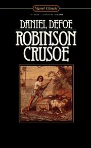 Cover of: Robinson Crusoe (Signet Classics) by Daniel Defoe