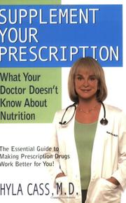 Cover of: Supplement Your Prescription | Hyla Cass