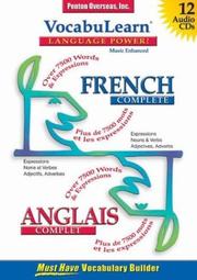 Cover of: French Complete/Anglais Complet (Vocabulearn)