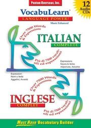 Cover of: Italian/ Inglese (Vocabulearn Language Power)