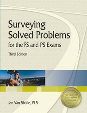 Cover of: Surveying Solved Problems for the Fs and PS Exams
