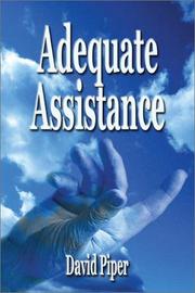 Cover of: Adequate Assistance