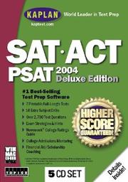 Cover of: Kaplan's Sat - Act Psat 2004
