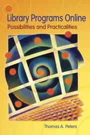 Cover of: Library Programs Online: Possibilties And Practicalities