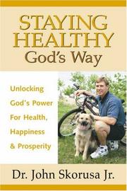 Cover of: Staying Healthy God