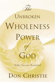 Cover of: The Unbroken Wholeness Power of God