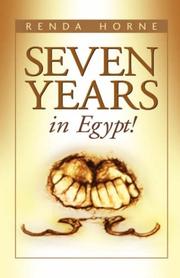 Cover of: Seven Years in Egypt | Renda Horne