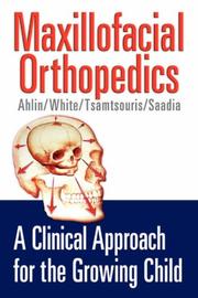 Cover of: Maxillofacial Orthopedics | Jeffrey H. Ahlin