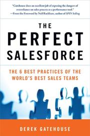 Cover of: The Perfect SalesForce by Derek Gatehouse