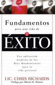 Cover of: Fundamentos Para una Vida de Exito / Foundations for a Successful Life