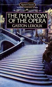 Cover of: The Phantom of the Opera by Gaston Leroux