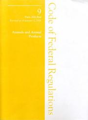 Cover of: 2006 09 CFR 200-END