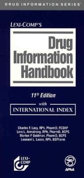 Lexi-Comp's Drug Information Handbook