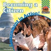 Cover of: Becoming a Citizen (Government in Action!)