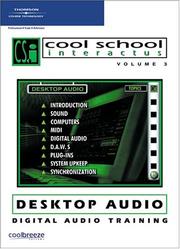 Cover of: Desktop Audio CSi Master Vol. 3 (Csi Master)