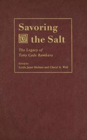 Cover of: Savoring the Salt by 