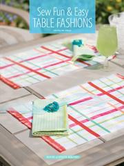 Sew fun & easy table fashions by Julie Johnson
