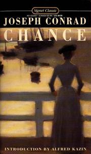 Cover of: Chance by Joseph Conrad, Alfred Kazin