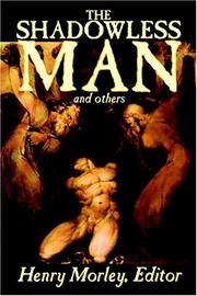Cover of: The Shadowless Man and Others
