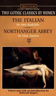 Cover of Two Gothic Classics by Women (Italian / Northanger Abbey)