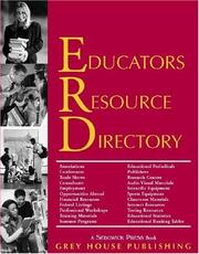 Front cover of Educators resource directory by Unknown