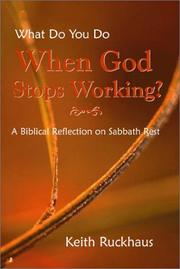 Cover of: When God Stops Working: A Biblical Reflection on Sabbath Rest