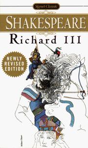 Cover of: Richard III (Signet Classics) by William Shakespeare