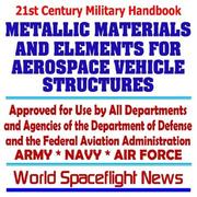 Cover of: 21st Century Military Handbook on Metallic Materials and Elements for Aerospace Vehicle Structures (CD-ROM)
