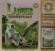 Cover of: Langur Monkey's Day (Meet Africas Animals) by Jane Hammerslough