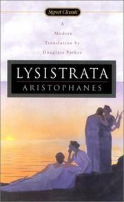 Cover of: Lysistrata by Aristophanes