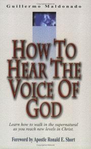 Cover of: How to Hear the Voice of God