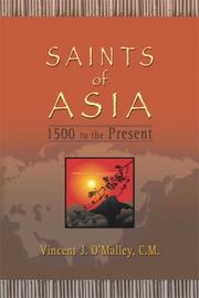 Cover of: Saints of Asia: 1500 to the Present