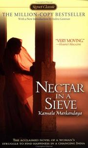 Cover of: Nectar in a sieve by Markandaya, Kamala