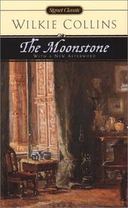 Cover of: The moonstone by Wilkie Collins