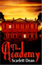 Cover of: The Academy | Scarlett Dean