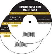 Cover of: Option Spreads Made Easy