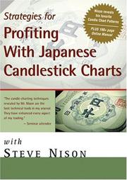 Cover of: Steve Nison's Strategies for Profiting with Japanese Candlestick Charts