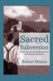 Cover of: Sacred Subversion