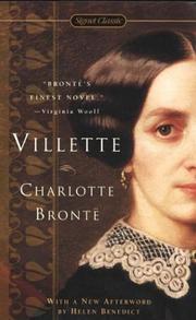 Cover of: Villette (Signet Classics) by Charlotte Brontë