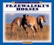 Cover of: Przewalski's Horses (Majestic Horses)