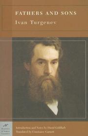 Cover of: Fathers and Sons (Barnes & Noble Classics Series) (Barnes & Noble Classics) by Ivan Sergeevich Turgenev