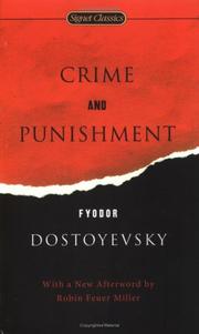 Cover of: Crime and Punishment (Signet Classics) by Фёдор Михайлович Достоевский, Фёдор Михайлович Достоевский