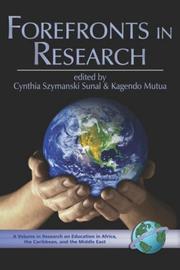 Cover of: Forefronts in Research by Kagendo Mutua