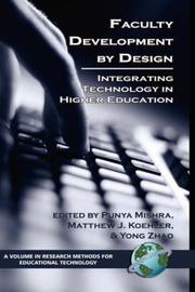 Cover of: Faculty Development by Design by Matthew J. Koehler