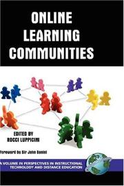 Cover of: Online Learning Communities (HC) (Perspectives in Instructional Technology and Distance Education)