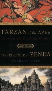 Cover of: Tarzan of the Apes and the Prisoner of Zenda by Edgar Rice Burroughs, Anthony Hope