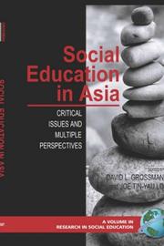 Cover of: Social Education in Asia: Critical Issues and Multiple Perspectives (HC) (Research in Social Education)