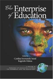 Cover of: The Enterprise of Education (PB) (Research on Education in Africa, the Caribbean, & the Middle East)