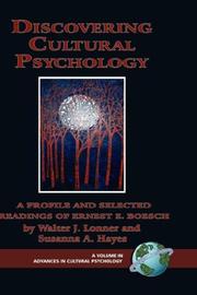 Cover of: Discovering Cultural Psychology by Ernst Eduard Boesch