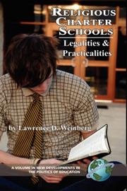 Cover of: Religious Charter Schools by Lawrence D. Weinberg